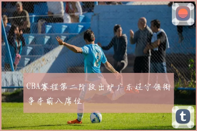 CBA赛程第二阶段出炉广东辽宁领衔争夺前八席位