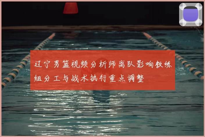 辽宁男篮视频分析师离队影响教练组分工与战术执行重点调整